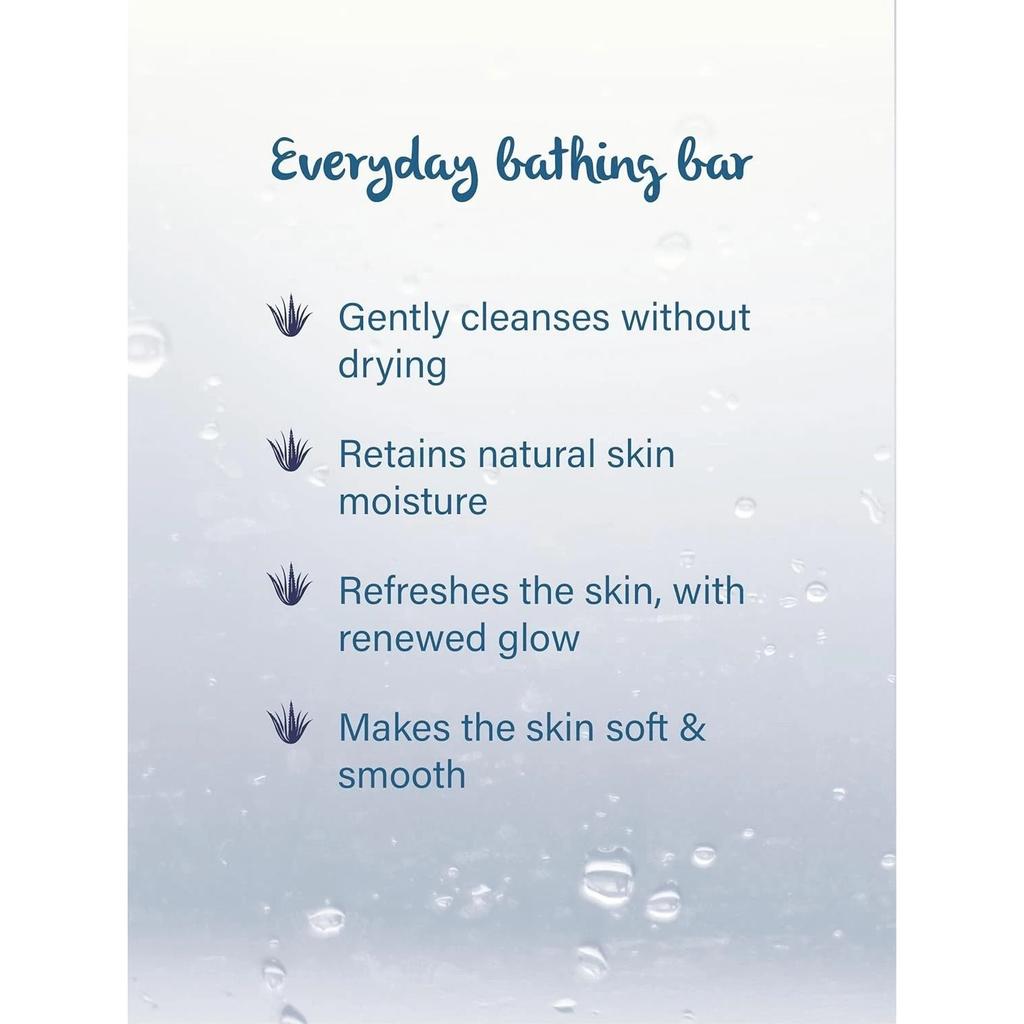 Moiz Syndet Bathing Bar pH 5.5 With Shea Butter, Aloe Vera & Vitamin E Pack of 4