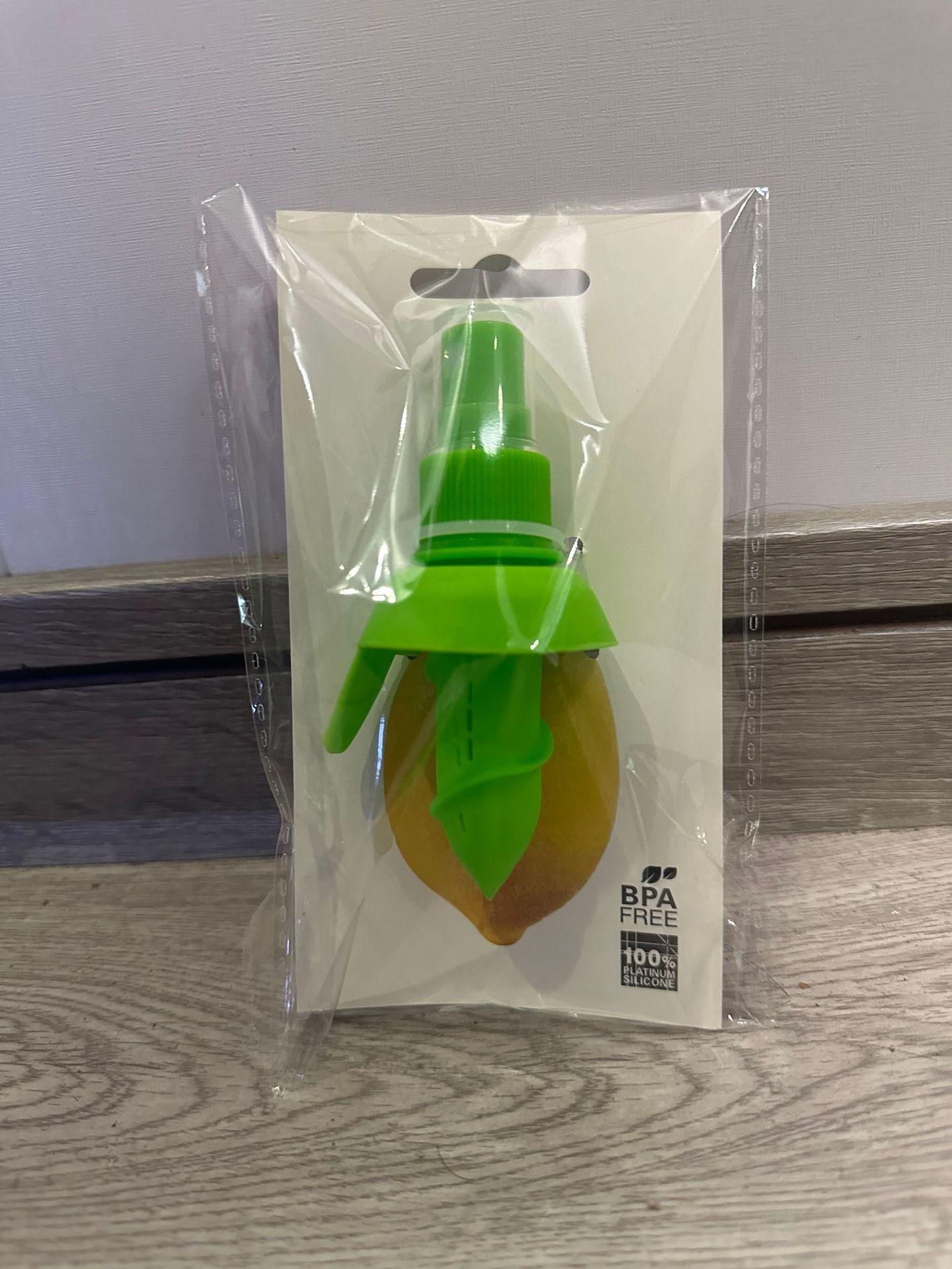 

Распылитель сока Распылитель лимона Ручная соковыжималка Кухонный гаджет зелёный