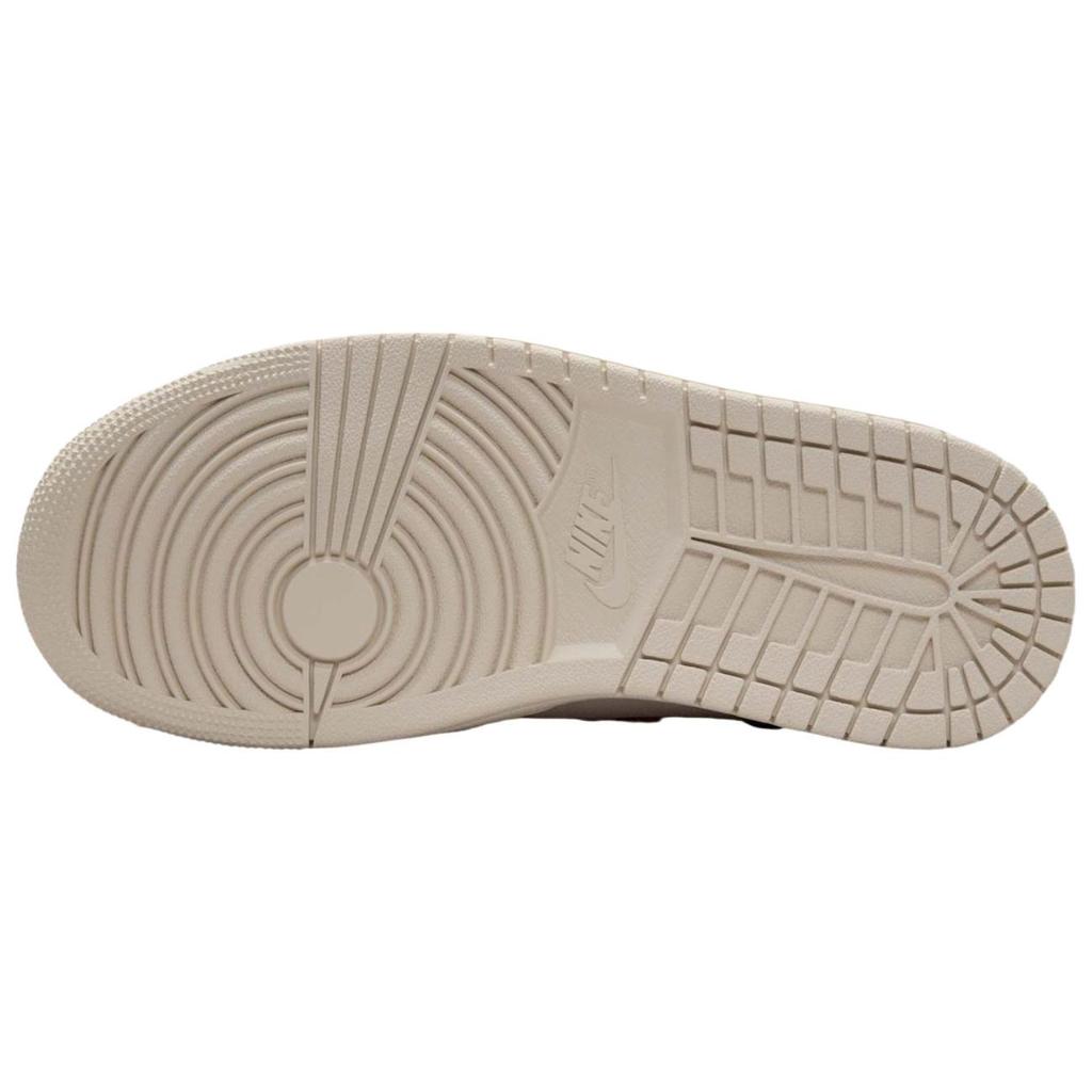 New Jordan Air Jordan 1 Breathable Low Top Vintage Basketball Shoes Unisex Beige HV4268-120