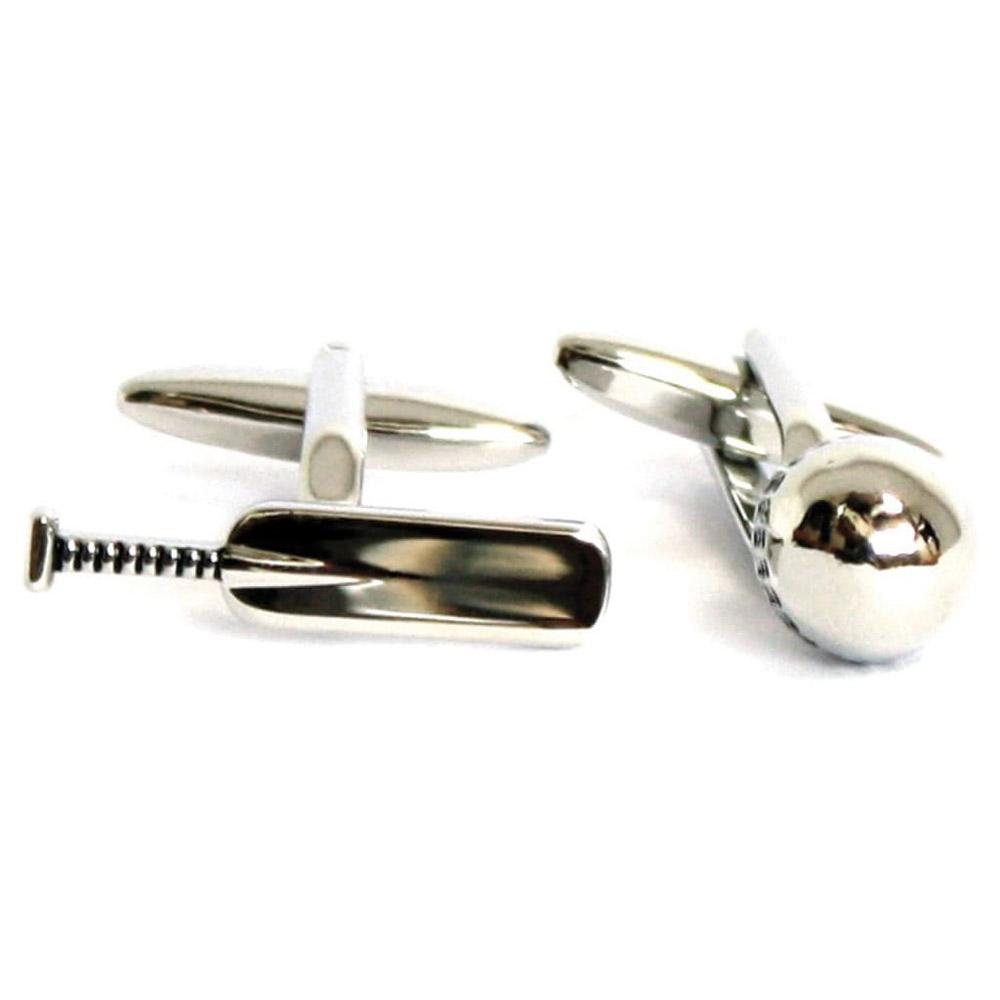 Gdesign Cricket Bat Button Cufflinks