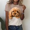 Women's T Shirts Funny 3D Kawaii Cat Print T-Shirts Fashion O-neck Short Sleeve Top Oversized Female Y2k Clothing Cute Girl Tees