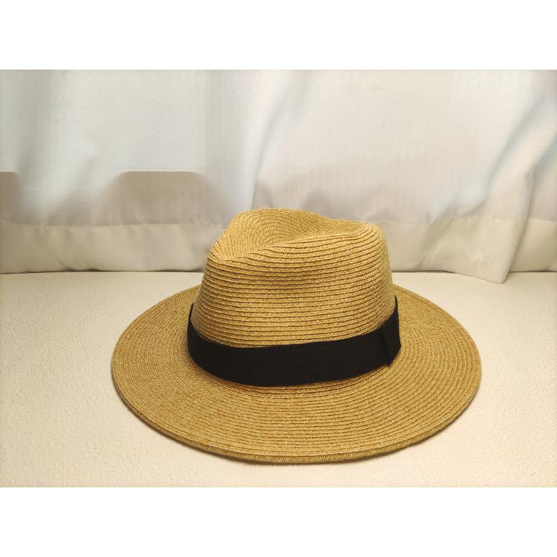 Pălărie Fedora Premium din Paie Panama pentru Bărbați și Femei