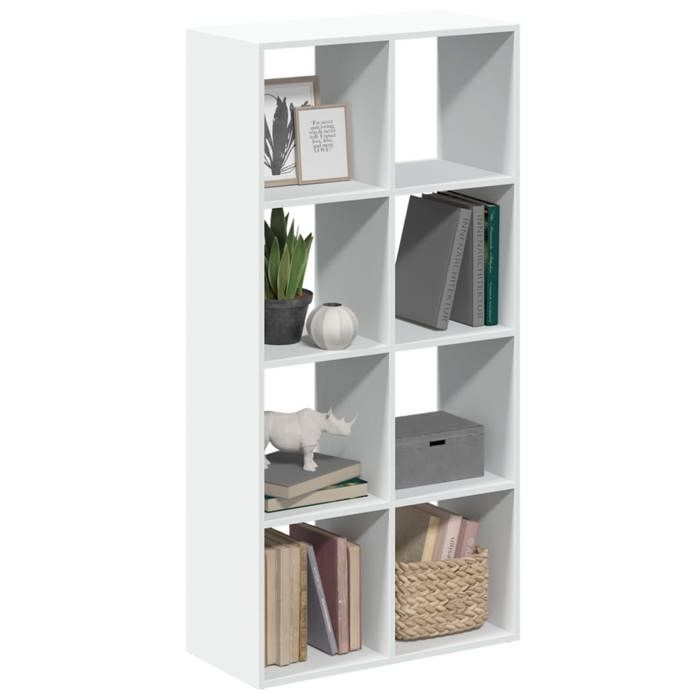 VidaXL Room Divider Shelf White 69.5x29x137.5 Cm, Shelf, Bookcase, Storage Shelf, Bookcase, 858021