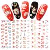 Chinese New Year Nail Art Sticker Women Decor Spring Festival Decal Manicure Gift