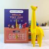 ORIGAMIPLANET Giraffe 3D Origami Paper Craft Creative Handmade Paper Art for 3D Paper Sculpture Home Unique DIY Animal Model Paper Craft Gift for