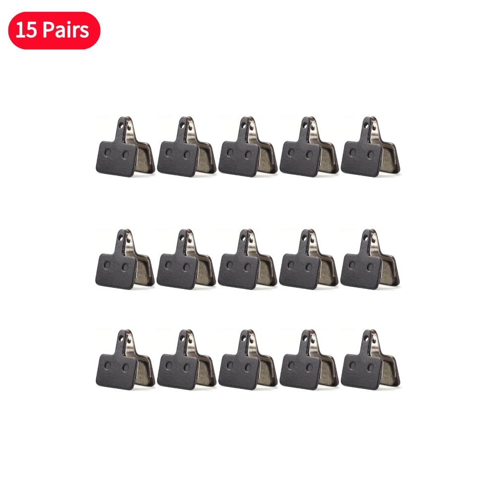 10/15/20/30/40/50 Pairs MTB Road Bicycle Disc Brake Pads for SHIMANO M375 M445 M446 Resin Semi-Metallic Cycling Brake Pad Parts
