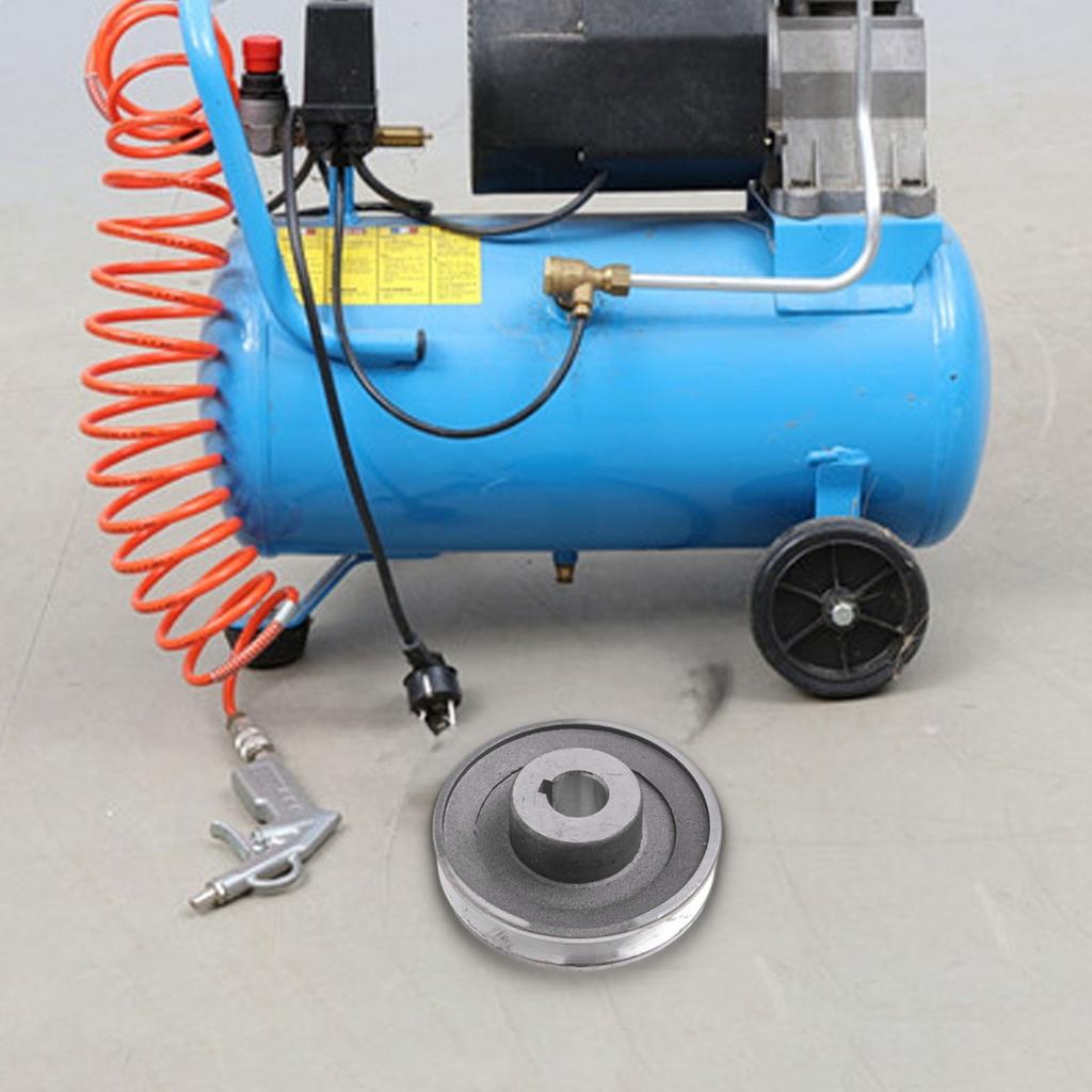 High Performance Aluminum Belt Pulley Single Groove for Air Compressors