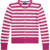 Polo Sweater Ss26 Cotton Knit Striped Cable Knit Kids Kids Sweater 313A95813-002
