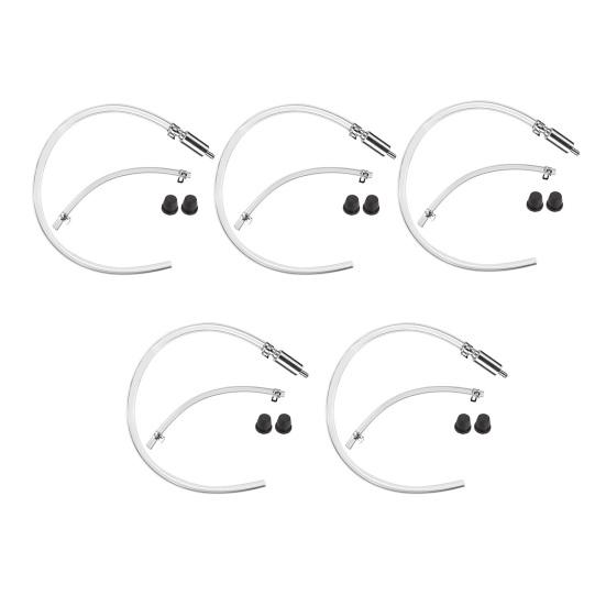 Tubo Spurgo Freni Kit Spurgo Liquido Freni Universale Facile da Usare Auto Moto Valvola di Ritegno Monodirezionale Tubo Kit Attrezzi Spurgo