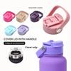 Tappo Universale Anti-Schizzo e Anti-Perdite con Cannuccia in Plastica PP per Accessori Tazza d'Acqua