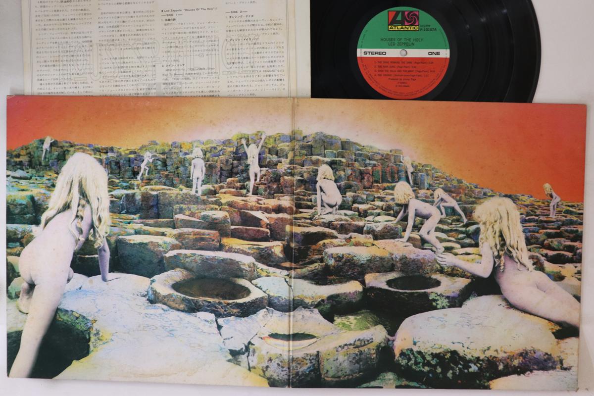 

LP Record LED ZEPPELIN - Houses Of The Holy P10107A ATLANTIC 1976 Japan Rock Used
