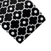 Decorative Table Cover for Home Modern Geometric Runner, Black And White Checkered Minimalist Decoration 72 Inch Striped Runner Dining Decor