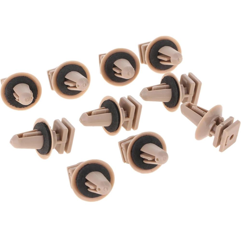 10Pcs Car Interior Sill Door Entrance Trim Clips For BMW E81 E82 E87 F20 F21 F22