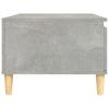 Vidaxl Couchtisch, Beton Grau, 90x50x36,5 cm