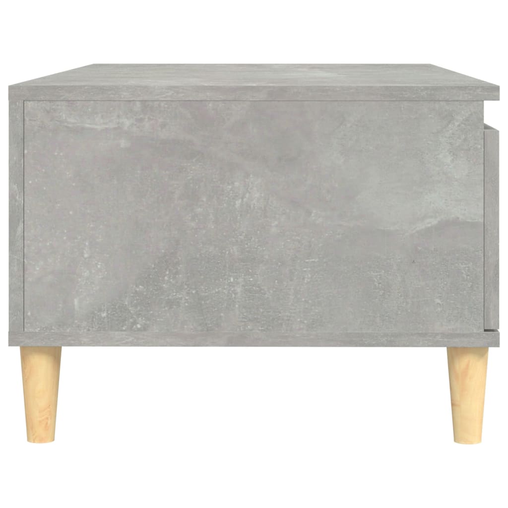 Vidaxl Couchtisch, Beton Grau, 90x50x36,5 cm