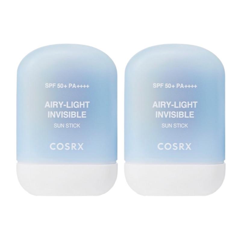 COSRX Airy-Light Invisible Sun Stick SPF50+ PA++++ 19g × 2