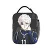 Anime Blue Locks Thermal Insulated Lunch Bag for Office Portable Bento Box Thermal Cooler Lunch Boxes
