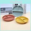 Yousheng Partitions Baby Cutlery Grid Food Grade Soft High Temperature Resistant Silicone Suction Cup Baby Cutlery Bowl Dining Accessories