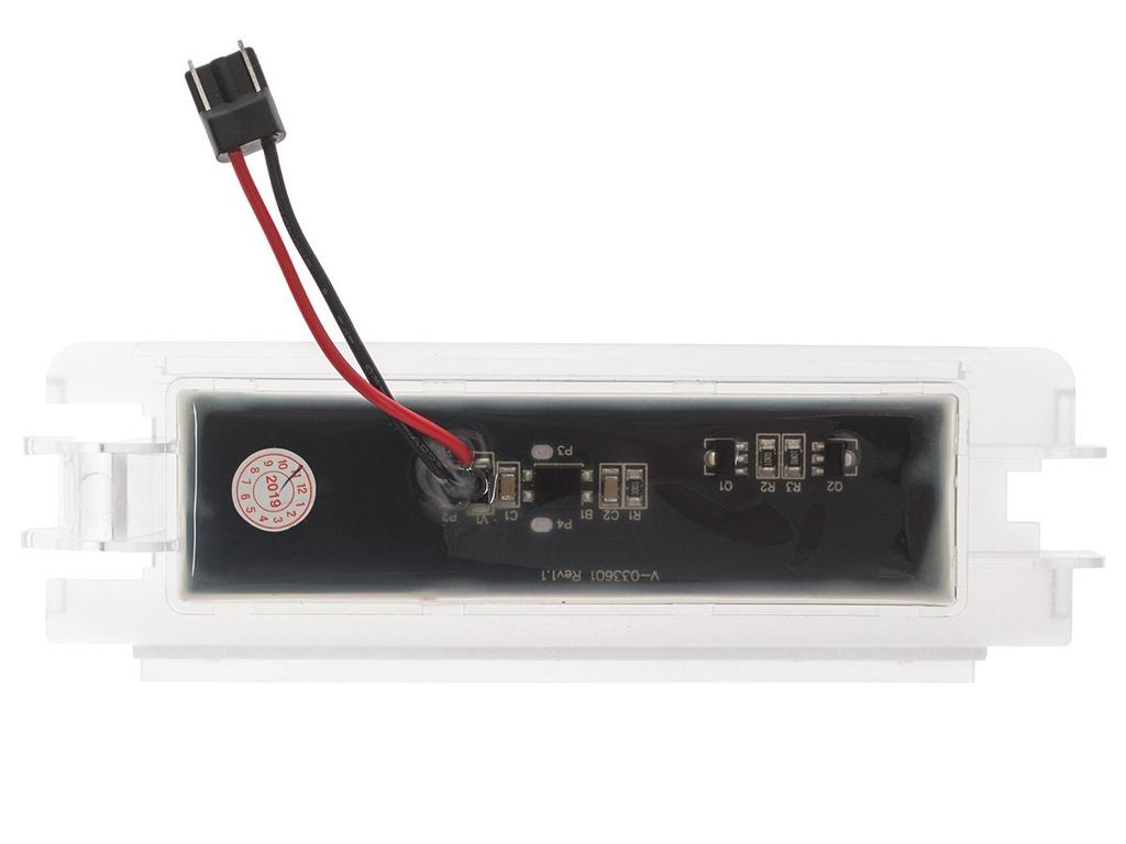 Dacia Logan II Sedan Logan MCV II Hatchback Sandero I II Renault Logan / Stepway LED license plate light