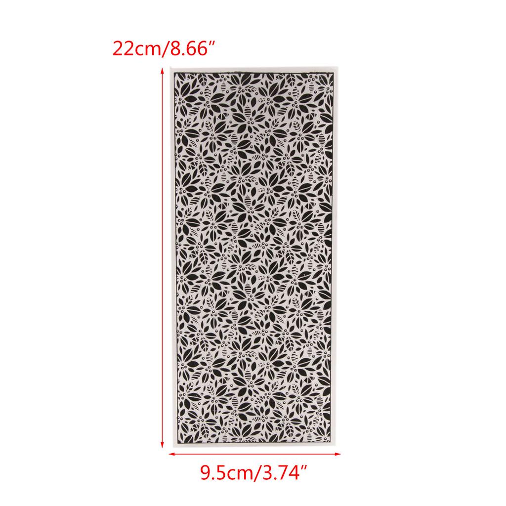 Abstract Flower Embossing Folder Embossing Stencil Plastic Embossing Templates for Christmas Card Making Scrapbooking
