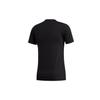 adidas T Shirts Men's Black Crew Neck Moderate Straight Fit FJ6146