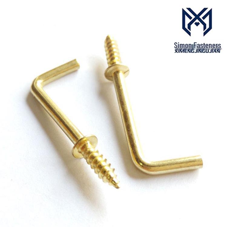 

В наличии Медный угловой подвесной крючок с шайбой для фоторамок 1/2 inch