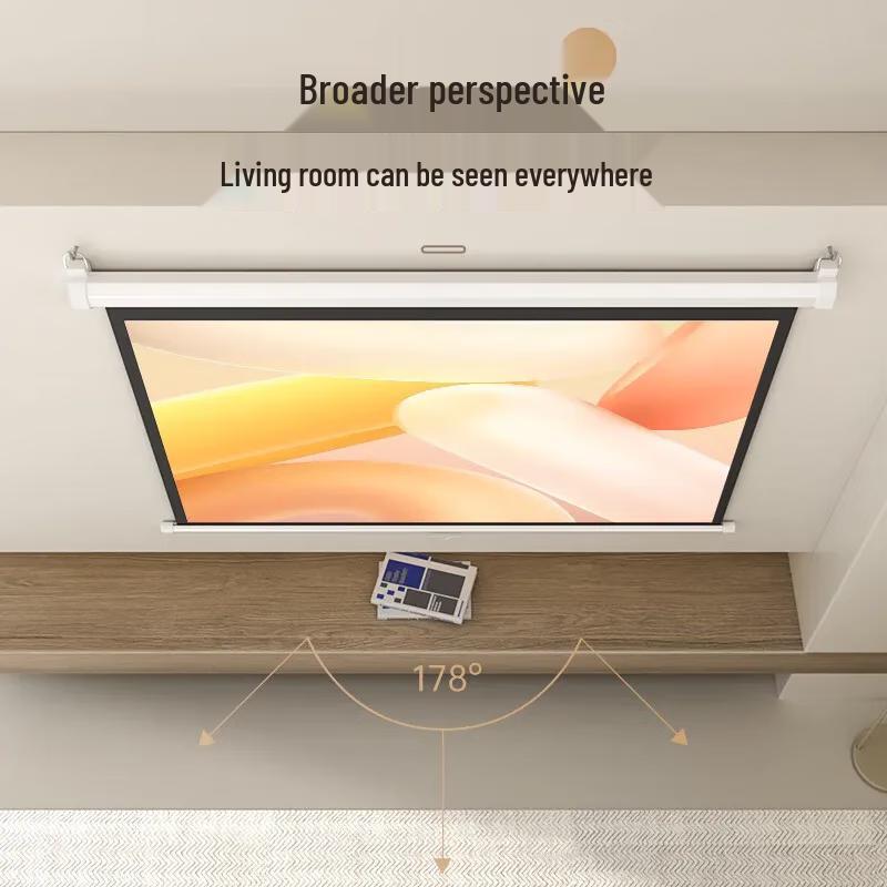 Manual Self-Locking Projector Screen