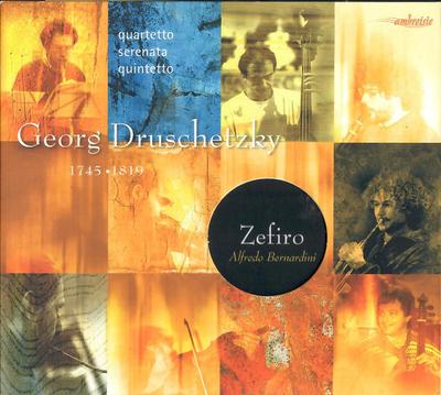 CD ALFREDO BERNARDINI - Druschetzky:Cham Mus Wnd & Stg  AMB9925 Ambroisie France Classical Used