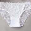 Ladies Summer Color Pure Cotton Lace Hollow Breathable Comfortable No Trace Briefs