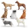 Simulated Shiba Inu Golden Retriever And Border Collie Pet Dog Ornament Model