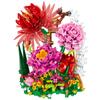 2022 City Creativity Immortal Flower Blossoms Succulent Plant Mni Building Blocks Bricks DIY MOC Assembly Toys For Girls