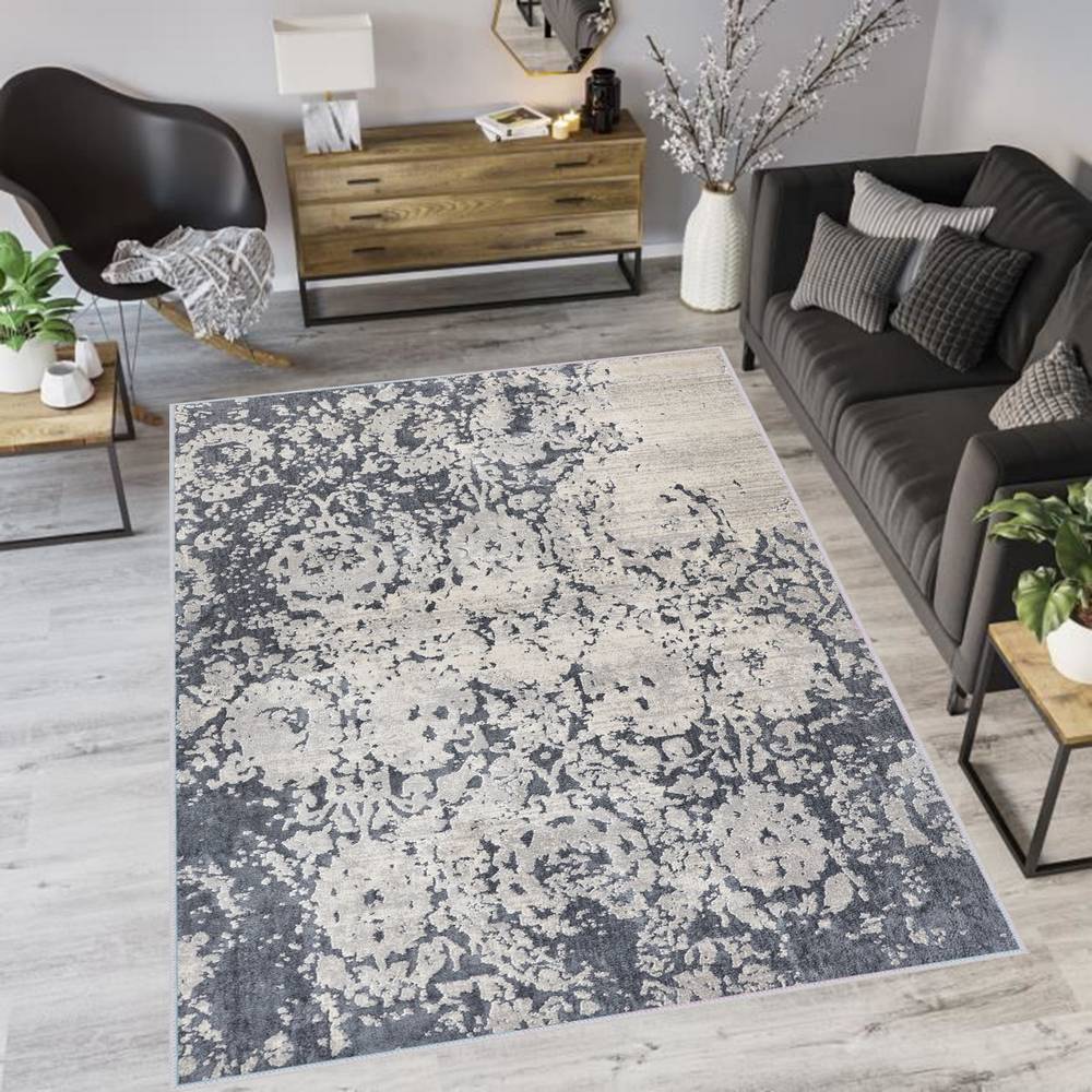 

Eliana Home Washable Printed Carpet LNA1199 50x80 серый
