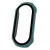 2 In 1 Tempered Glass Film + for Case Screen Protector Full Coverage Cover PC Frame for Shell Watch Housing For Mi Band