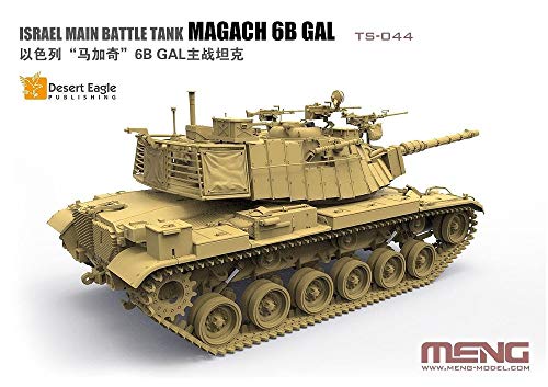 Mon Model 1/35 Israelische Armee Magach 6B Gal Kampfpanzer Plastikmodell MTS044