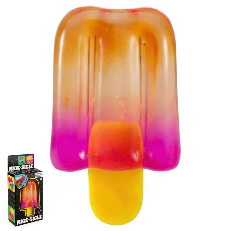 Sensory Nice-Sicle Stress Relief Cube Squeeze Object Ice Cream Twisting Toys