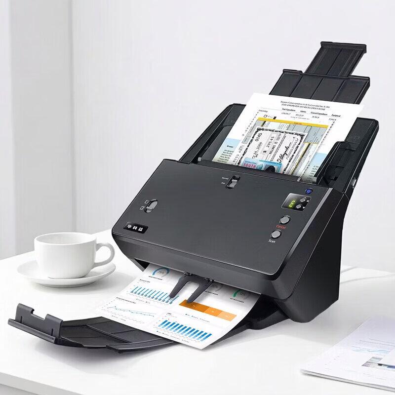 Huakeyi PT2160 A4 High-Speed Duplex Color Document Scanner CN plug (adapter included)