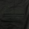 HELMUT LANG wool blend Slim pants black Zip slit at hem Women Used