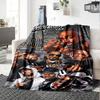 2pac Customize Your Name Blanket Lightweight Customizable Blanket Comfortable Perfect for Nap Seaside Office Living Room Four Seasons Multipurpose