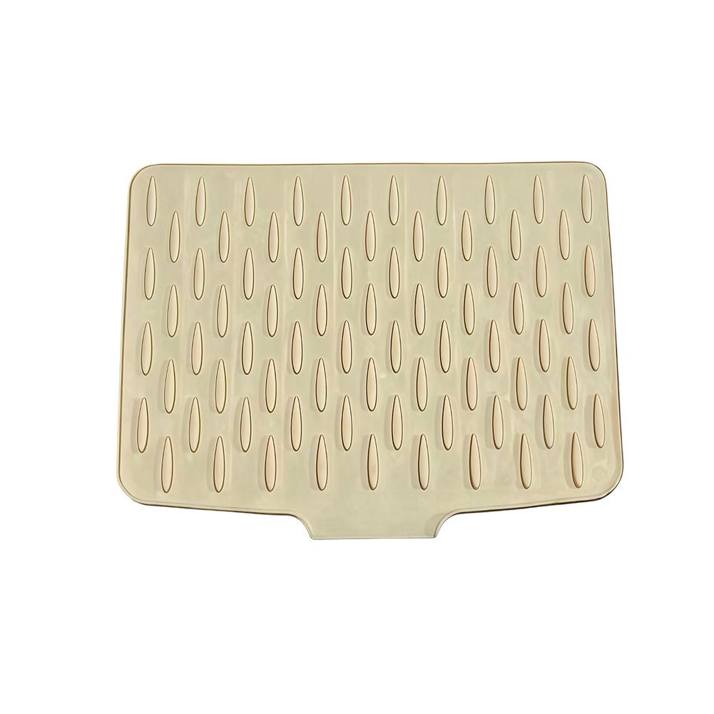 2025 New Silicone Worktop Saver No Spill Heat Resistant Drainer Mat Multi-Function Countertop Protector for Kitchen Sink