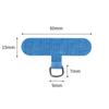 1Pc/5Pcs Universal Mobile Phone Anti-lost Lanyard Card Gasket Replacement Detachable Phone Hanging Cord Strap Nylon Patch Tether Pad