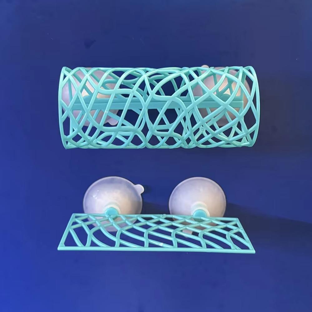 Betta Fish Hideout Cave with Hammock Bed Hollow Tunnel Fish Tank Accessories Aquarium Decorations for Crayfish Shrimp Small Fish