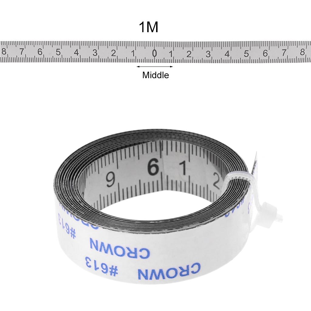 Miter Track Tape Measure Self Adhesive Metric Scale Ruler For T-track Router