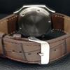 Seiko 5 AUTOMATIC JAPAN MENS 7009A VINTAGE MAROON COLOR DIAL WATCH A702327-5 R124-a702327