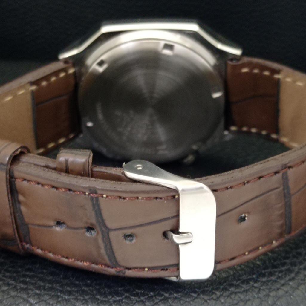 Seiko 5 AUTOMATIC JAPAN MENS 7009A VINTAGE MAROON COLOR DIAL WATCH A702327-5 R124-a702327