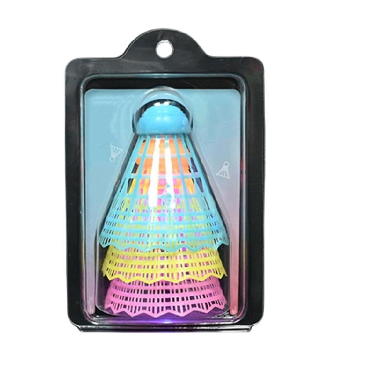 3Pcs Nylon Outdoor Windproof Badminton Replacement Luminously LED Badminton Sports Training Badminton Shuttlecocks 1