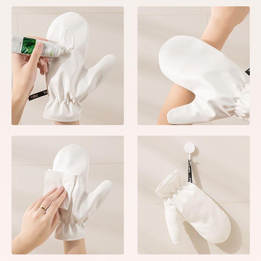 With Thumb Applicator Glove Quick Dry Body Cleaning Glove High Quality Body Lotion Glove Body Care