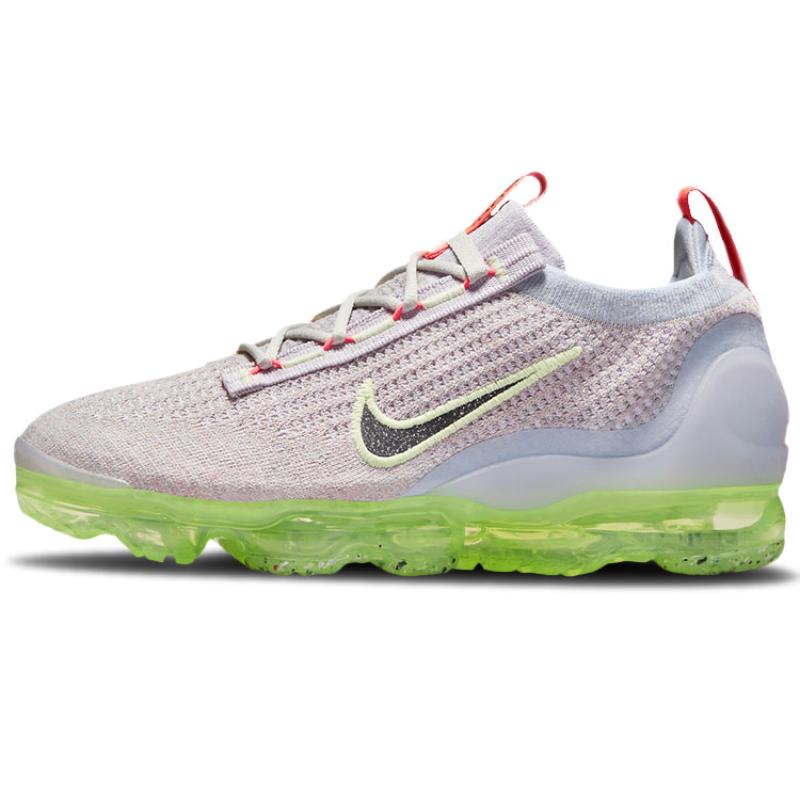 Nike Air VaporMax 2021 Flyknit 'Light Bone Lime Ice' Women's Running Shoes DC4112-003