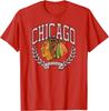 Maglietta Ufficiale Vintage Victory Red dei Chicago Blackhawks