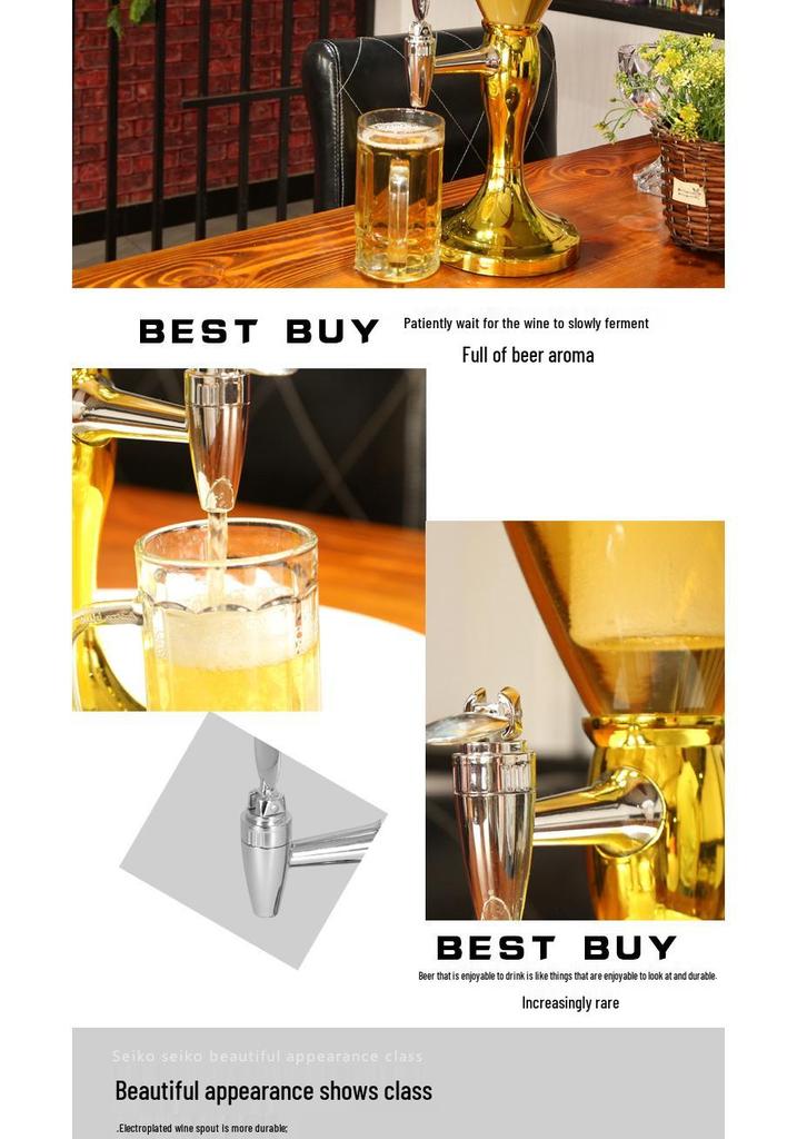 LED Beer & Cocktail Tower Dispenser - Luminous Barware