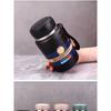 Large Capacity Vacuum Cup 316 Stainless Steel Tea Cup Men and Women Water Cup Student Cute Short Stout Big Belly Cup 1L